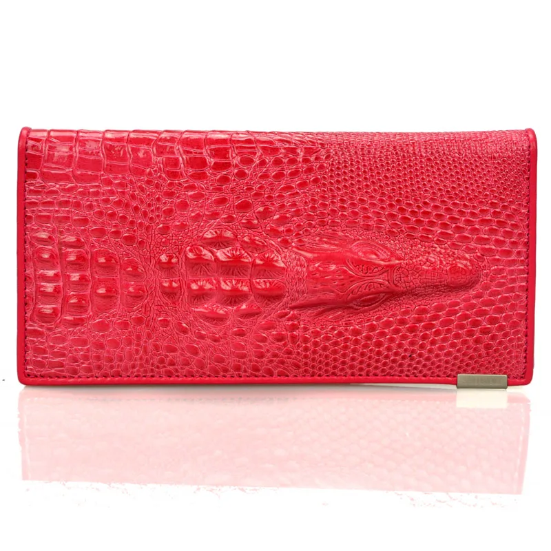 Women Wallet Female 2016 Coin Purses Holders Brand Genuine Leather 3D Embossing Alligator Ladies Crocodile Long Clutch Wallets
Women Wallet Female 2016 Coin Purses Holders Brand Genuine Leather 3D Embossing Alligator Ladies Crocodile Long Clutch Wallets