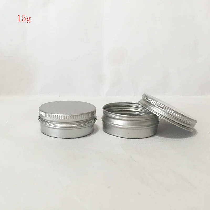 15g aluminium cream jars with screw lid,cosmetic case jar,15ml aluminum tins, aluminum lip balm container
15g aluminium cream jars with screw lid,cosmetic case jar,15ml aluminum tins, aluminum lip balm container
