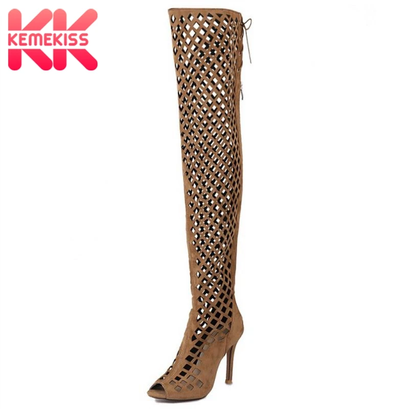 KemeKiss Size 32-46 Sexy Lady High Heel Sandals Hallow Out Cross Strap Sandal Women Party Catwalk Shoes Female Heels Footwear
KemeKiss Size 32-46 Sexy Lady High Heel Sandals Hallow Out Cross Strap Sandal Women Party Catwalk Shoes Female Heels Footwear