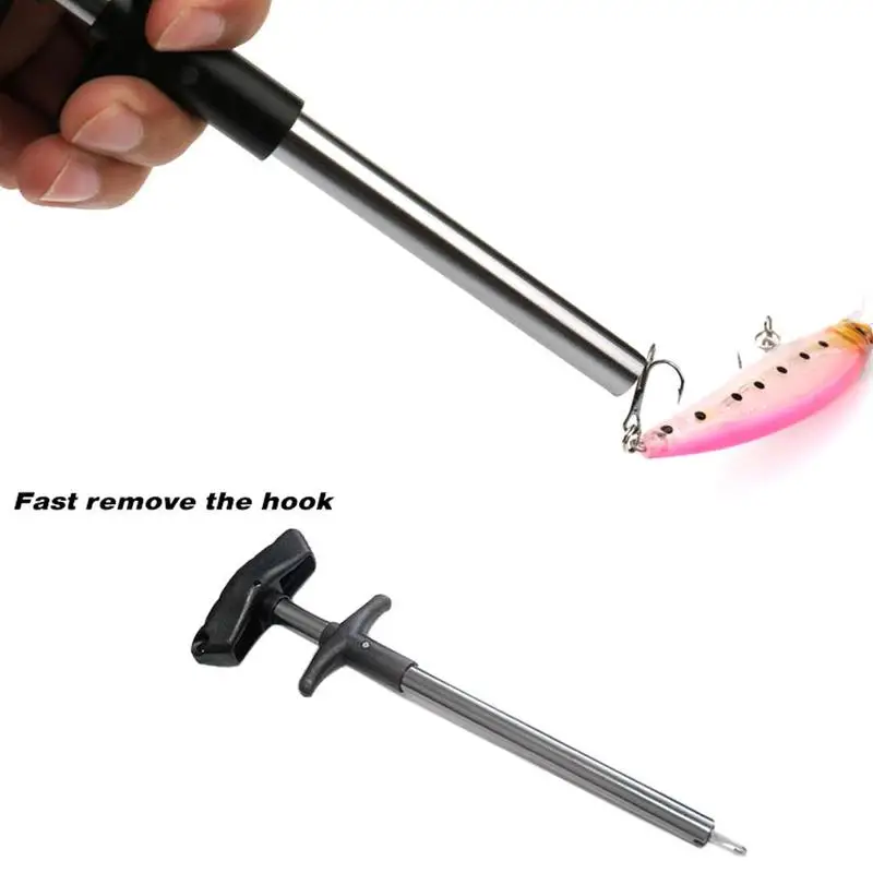 Stainless Steel Fishing Lure Remover Aluminum Tube Hook Detacher Portable Fish Hook Out Extractor Fishing Accessories
Stainless Steel Fishing Lure Remover Aluminum Tube Hook Detacher Portable Fish Hook Out Extractor Fishing Accessories