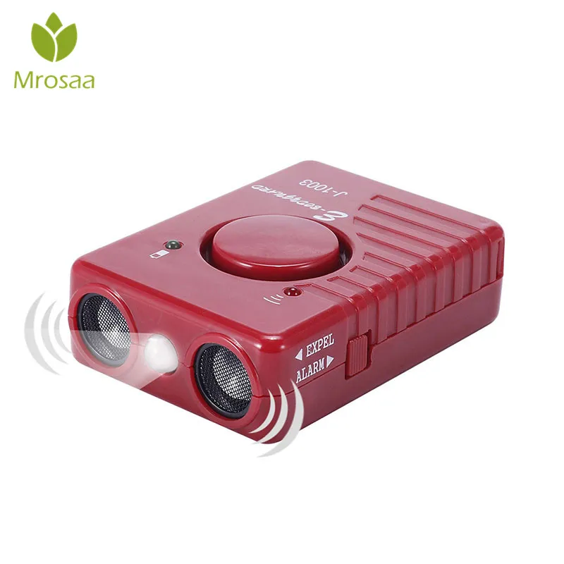Mrosaa Hot Anti Barking Stop Dog Training Device Pet Ultrasonic Dog Repeller Personal Anti Theft Alarm Animal repeller with LED
Mrosaa Hot Anti Barking Stop Dog Training Device Pet Ultrasonic Dog Repeller Personal Anti Theft Alarm Animal repeller with LED
