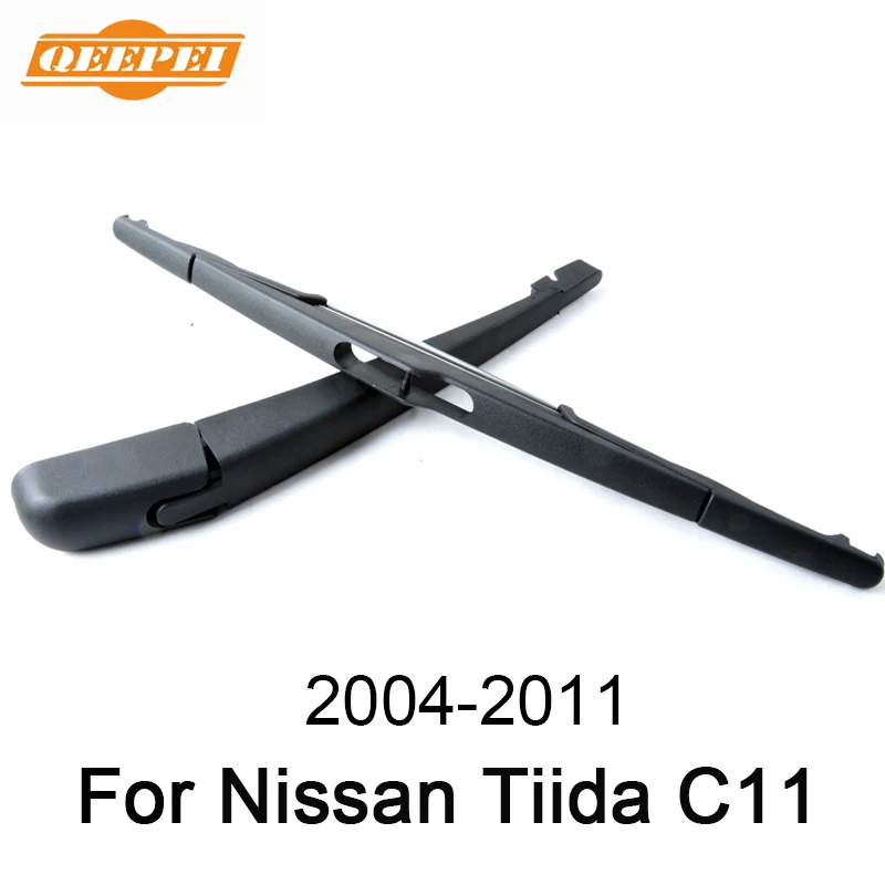 Рычаг и лезвие заднего стеклоочистителя QEEPEI 14 ''для Nissan Tiida C11 2004-2011