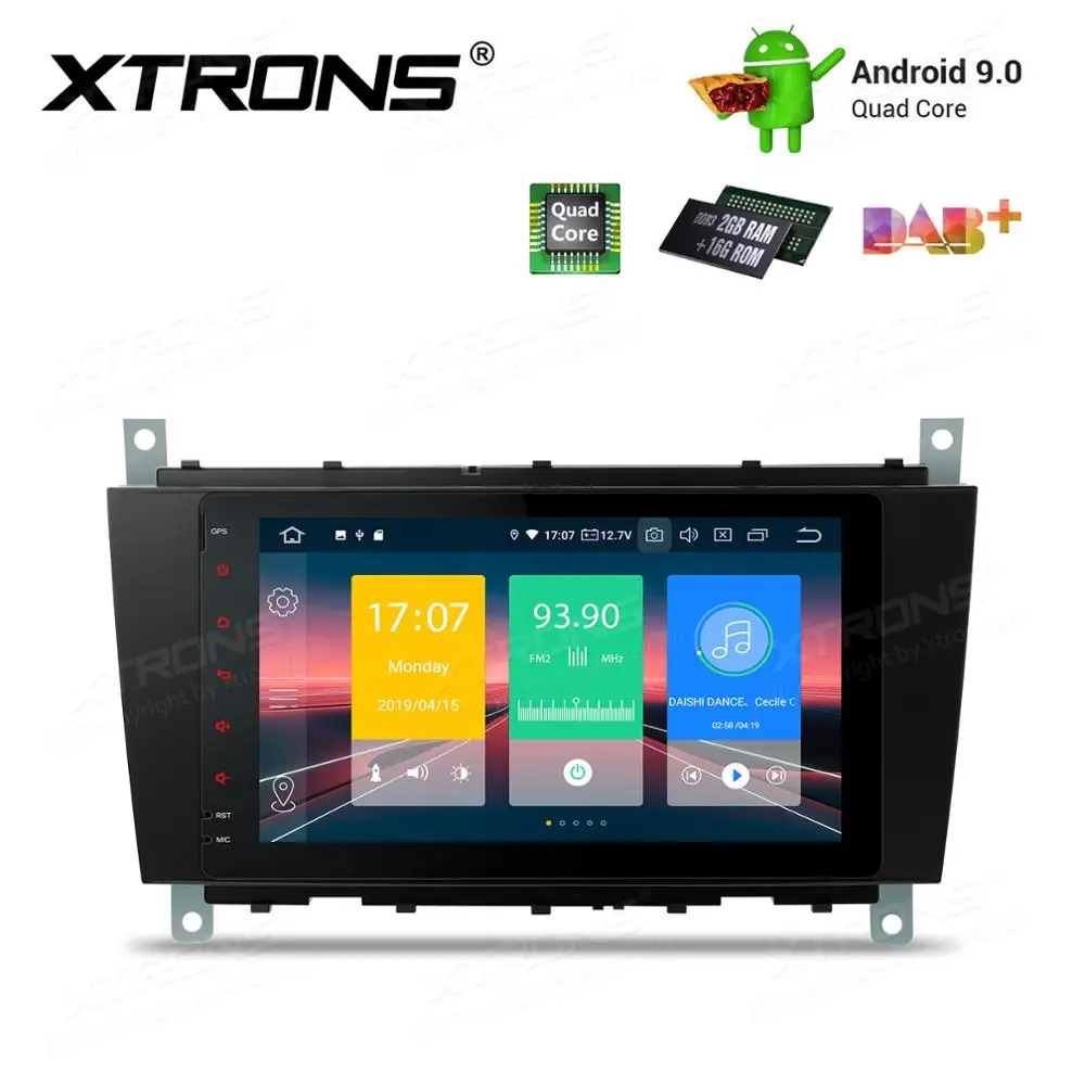 XTRONS Android 9.0 Car Stereo Radio Player for Mercedes Benz W209 2005 2006 W203 W463 Plug and Play Design GPS WIFI OBD No DVD
XTRONS Android 9.0 Car Stereo Radio Player for Mercedes Benz W209 2005 2006 W203 W463 Plug and Play Design GPS WIFI OBD No DVD