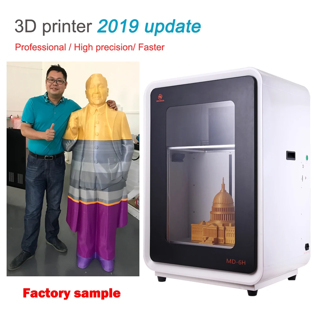 2019 Newest 3D Printing Machine full metal frame 3D Fully Assembled High Precision Professional printer 3D machine
2019 Newest 3D Printing Machine full metal frame 3D Fully Assembled High Precision Professional printer 3D machine