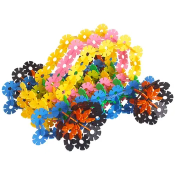 HBGS 150pcs/pack Multicolor Montessori Snowflake