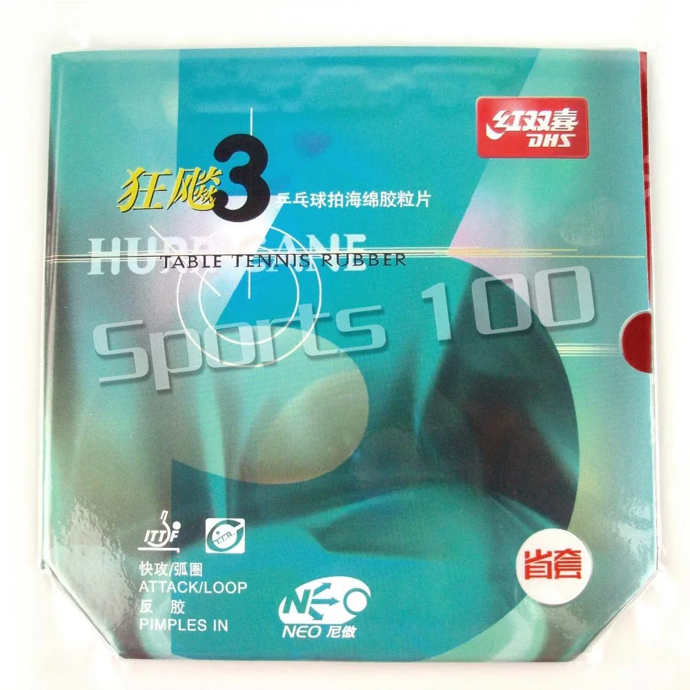 DHS NEO Hurricane3 Hurricane 3 Provincial team version Pips-in Table Tennis Rubber With Orange Sponge
DHS NEO Hurricane3 Hurricane 3 Provincial team version Pips-in Table Tennis Rubber With Orange Sponge