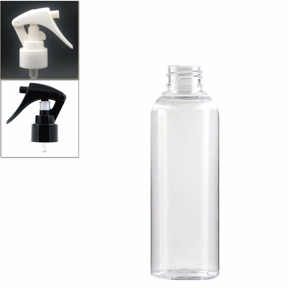 200ml empty round Plastic Bottles, clear PET bottle with white/black trigger sprayers
200ml empty round Plastic Bottles, clear PET bottle with white/black trigger sprayers