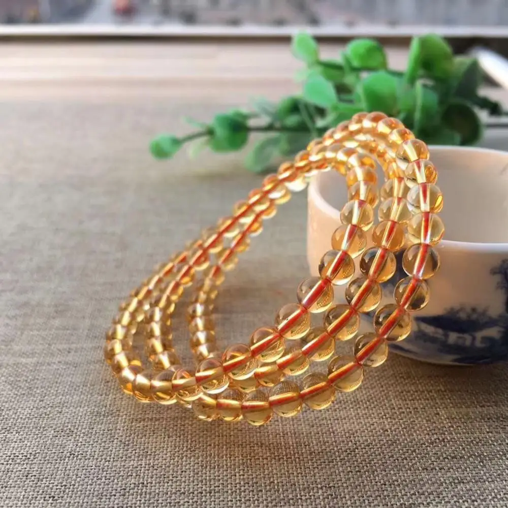 Natural Yellow Citrine Round Beads Women Men Bracelet Gemstone 7mm 108 Prayer Round Beads Fashion Wealthy Stone Best Gift AAAAA
Natural Yellow Citrine Round Beads Women Men Bracelet Gemstone 7mm 108 Prayer Round Beads Fashion Wealthy Stone Best Gift AAAAA