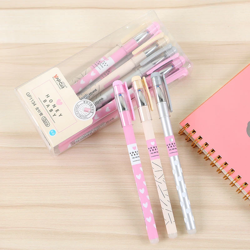 1pcs Heart Dots Erasable Pen Blue Black Ink Magic Gel Pen 0.38mm For School Office Writing Supply exam pen easy to wipe
1pcs Heart Dots Erasable Pen Blue Black Ink Magic Gel Pen 0.38mm For School Office Writing Supply exam pen easy to wipe