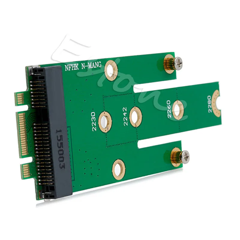 High Quality mSATA Mini PCI-E 3.0 SSD to NGFF M.2 B Key SATA Interface Adapter Card New Feb5
High Quality mSATA Mini PCI-E 3.0 SSD to NGFF M.2 B Key SATA Interface Adapter Card New Feb5
