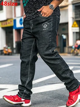 Spring autumn jeans men's stretch Slim men's high waist plus size oversized people slim long pants
Spring autumn jeans men's stretch Slim men's high waist plus size oversized people slim long pants