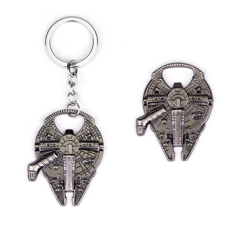 Star Wars Falcon Replica Warships Space Ship Spacecraft Keychain Keyrings Bottle Opener Movie Series Key Chain Ring
Star Wars Falcon Replica Warships Space Ship Spacecraft Keychain Keyrings Bottle Opener Movie Series Key Chain Ring