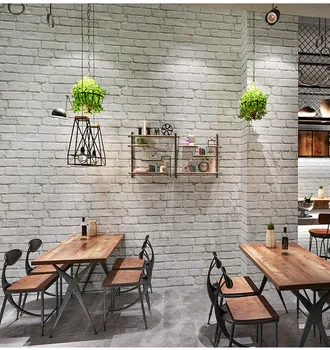 3D White Brick Wallpaper Roll Waterproof PVC Vinyl Tile Wall Paper for Hotel Bathroom Background Wall Papel De Parede 10Mx53CM
3D White Brick Wallpaper Roll Waterproof PVC Vinyl Tile Wall Paper for Hotel Bathroom Background Wall Papel De Parede 10Mx53CM