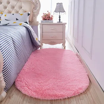 Nordic oval bedside rug princess room bedroom full shop cute bed front floor mat plush decorative floor mat
Nordic oval bedside rug princess room bedroom full shop cute bed front floor mat plush decorative floor mat
