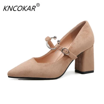 The new hot sales of New Year 2017 women high heel shoe fashion metal clasp with elegant style of pointy autumn winter shoes
The new hot sales of New Year 2017 women high heel shoe fashion metal clasp with elegant style of pointy autumn winter shoes