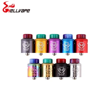 E-Cigarette Original Hellvape Dead Rabbit 24mm RDA Electronic Cigarette Atomizer Vaper RDA Tank Vape For 510 thread Box Mod
E-Cigarette Original Hellvape Dead Rabbit 24mm RDA Electronic Cigarette Atomizer Vaper RDA Tank Vape For 510 thread Box Mod