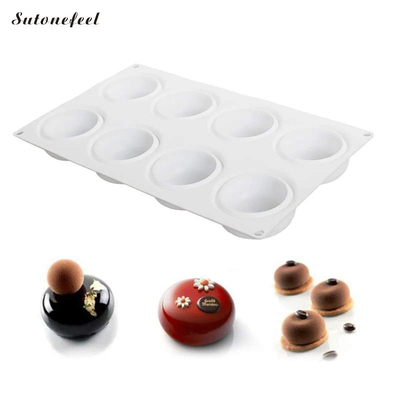 SutoneFeel Silicone Mousse Mold French Dessert Cake Moulds Round Shape Baking Mold Baking Tools Decorating
SutoneFeel Silicone Mousse Mold French Dessert Cake Moulds Round Shape Baking Mold Baking Tools Decorating