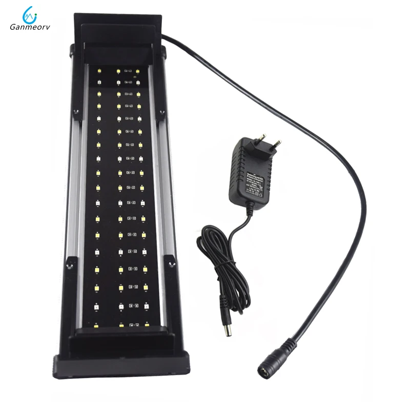 30-50cm 11W Aquarium LED Lighting Fish Tank Light Lamp with Extendable Brackets 36 White and 18 Blue LEDs Fit for Aquarium decro
30-50cm 11W Aquarium LED Lighting Fish Tank Light Lamp with Extendable Brackets 36 White and 18 Blue LEDs Fit for Aquarium decro