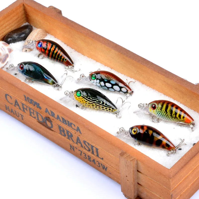 Peche 6pcs/set Crank Fishing Lures Wobblers Crankbaits Hard Baits Painting for Carp Fishing Topwater Mini Minnow Pesca Isca
Peche 6pcs/set Crank Fishing Lures Wobblers Crankbaits Hard Baits Painting for Carp Fishing Topwater Mini Minnow Pesca Isca