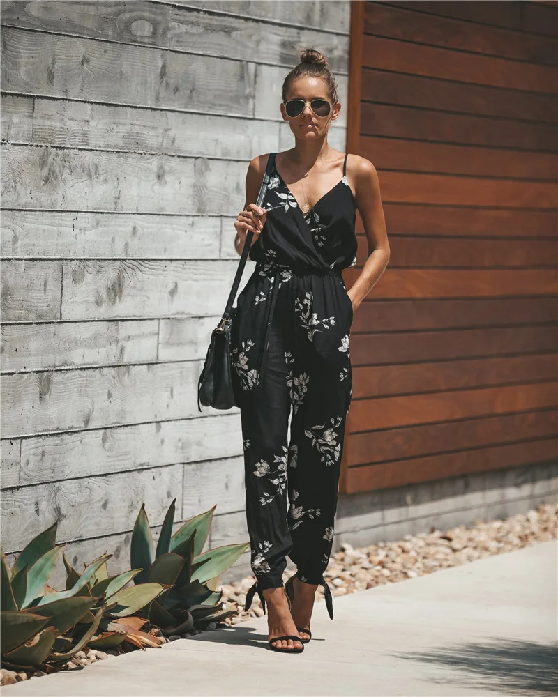 Wontive fashion Women Casual Printing Color V-neck Sleeveless Strap Lace-up Summer Beach Rompers
Wontive fashion Women Casual Printing Color V-neck Sleeveless Strap Lace-up Summer Beach Rompers