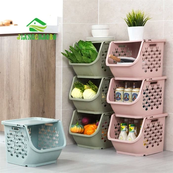 JiangChaoBo 1 Piece Stackable Storage Basket Plastic Toy Storage Baskets Kitchen Snacks Vegetable Basket Bathroom Shelves
JiangChaoBo 1 Piece Stackable Storage Basket Plastic Toy Storage Baskets Kitchen Snacks Vegetable Basket Bathroom Shelves