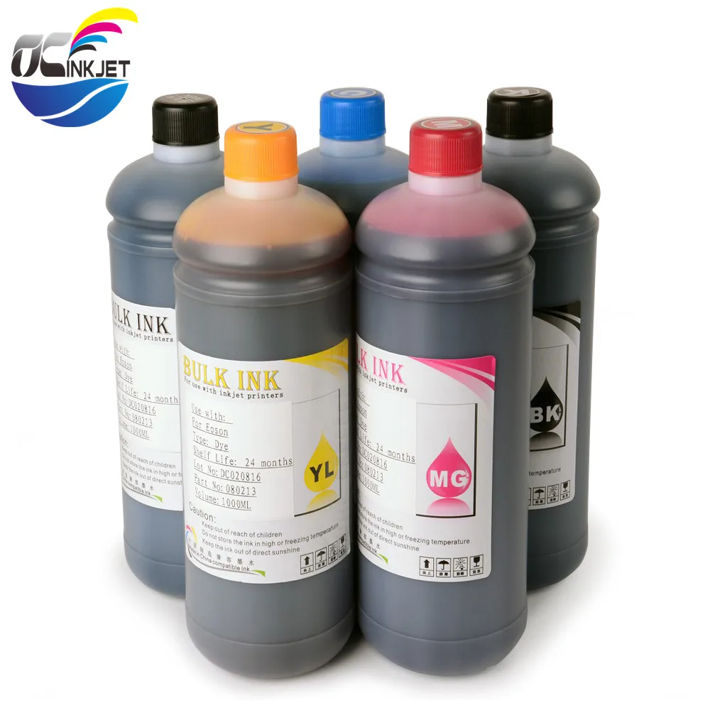 OCINKJET Universal High Quality Dye Ink For Epson 7700/9700/7710/9710/T3000/T5000/T7000/T3080/T5080/T7080/T3070/T5070 Printer
OCINKJET Universal High Quality Dye Ink For Epson 7700/9700/7710/9710/T3000/T5000/T7000/T3080/T5080/T7080/T3070/T5070 Printer