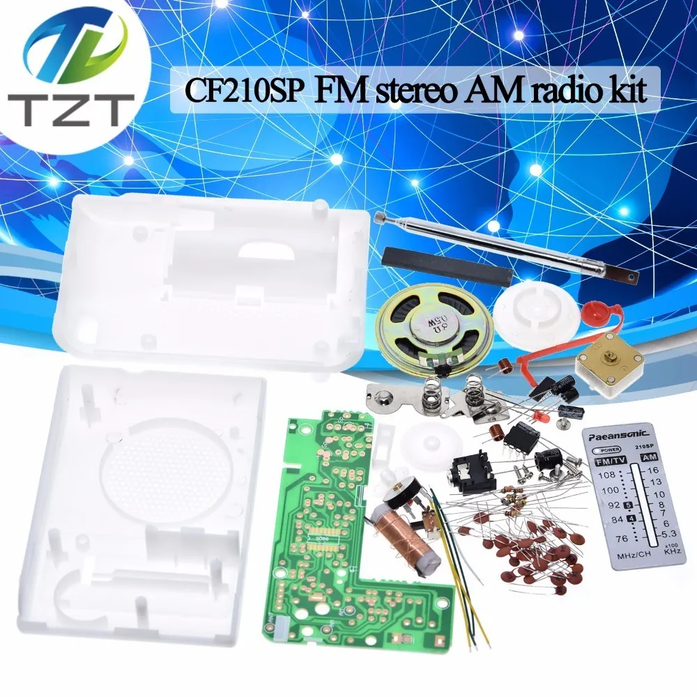 1set AM / FM stereo AM radio kit / DIY CF210SP electronic production suite For Arduino
1set AM / FM stereo AM radio kit / DIY CF210SP electronic production suite For Arduino