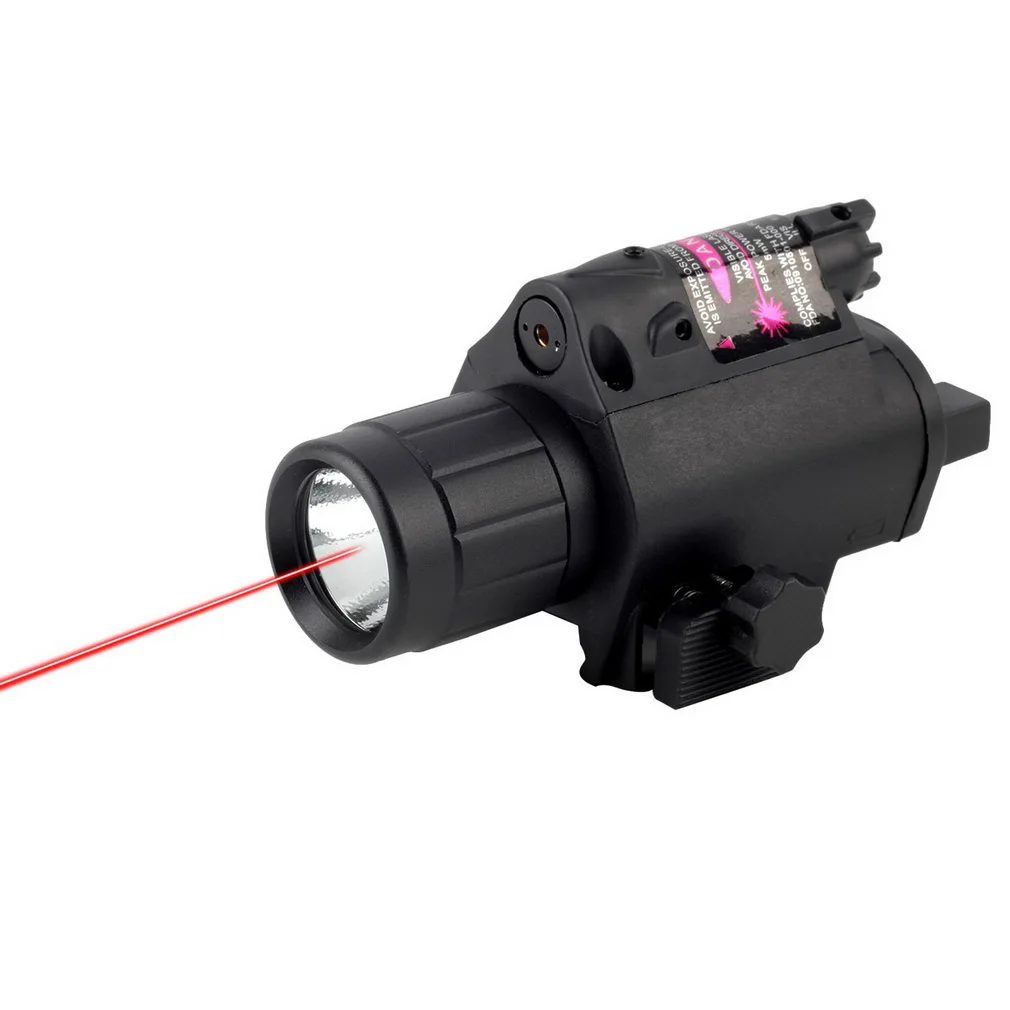 200 Lumen Tactical Combo 2in1 Tactical LED Flashlight / LIGHT and Red Laser / Sight Combo new
200 Lumen Tactical Combo 2in1 Tactical LED Flashlight / LIGHT and Red Laser / Sight Combo new