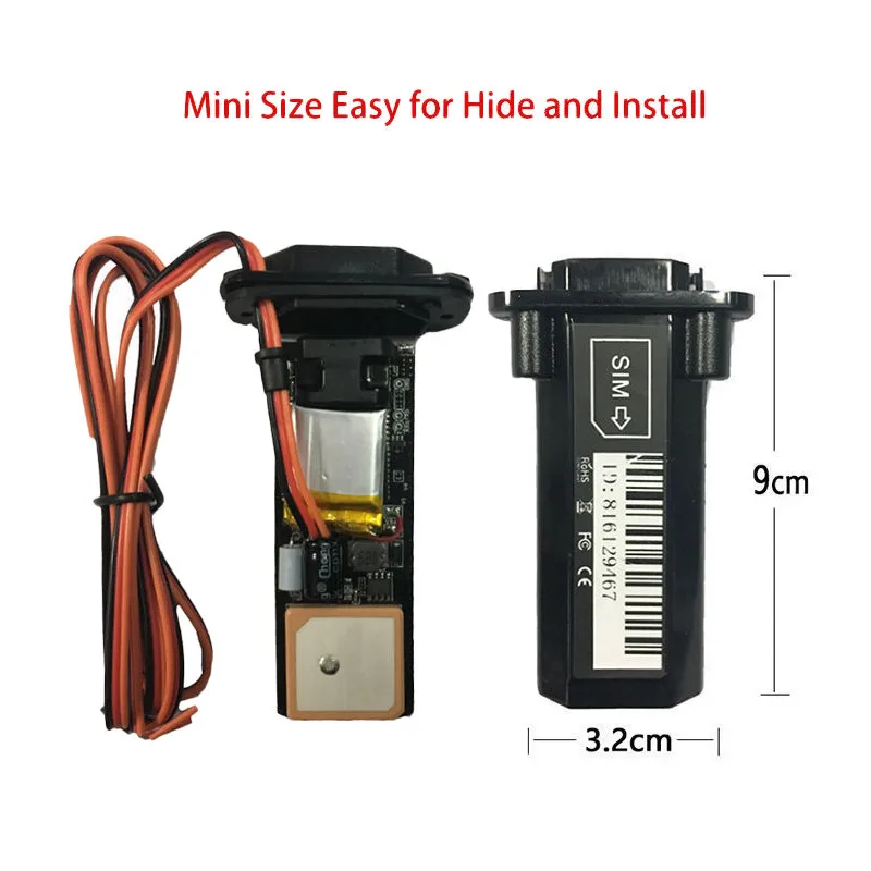 1x Car GPS Tracker Locator For Car Electric Motorcycle Anti-Theft Tracking Device Support Computer Mobilephone Real-Time Query
1x Car GPS Tracker Locator For Car Electric Motorcycle Anti-Theft Tracking Device Support Computer Mobilephone Real-Time Query