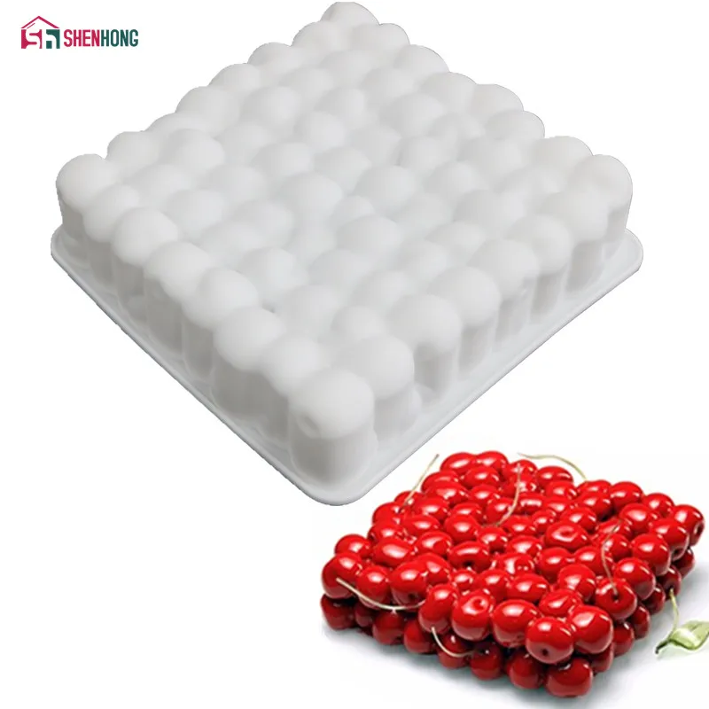 SHENHONG Silicone 3D Cherry Shape Cake Mold For Baking Mousse Chocolate Sponge Moulds Pans Cake Decorating Tools accessories
SHENHONG Silicone 3D Cherry Shape Cake Mold For Baking Mousse Chocolate Sponge Moulds Pans Cake Decorating Tools accessories