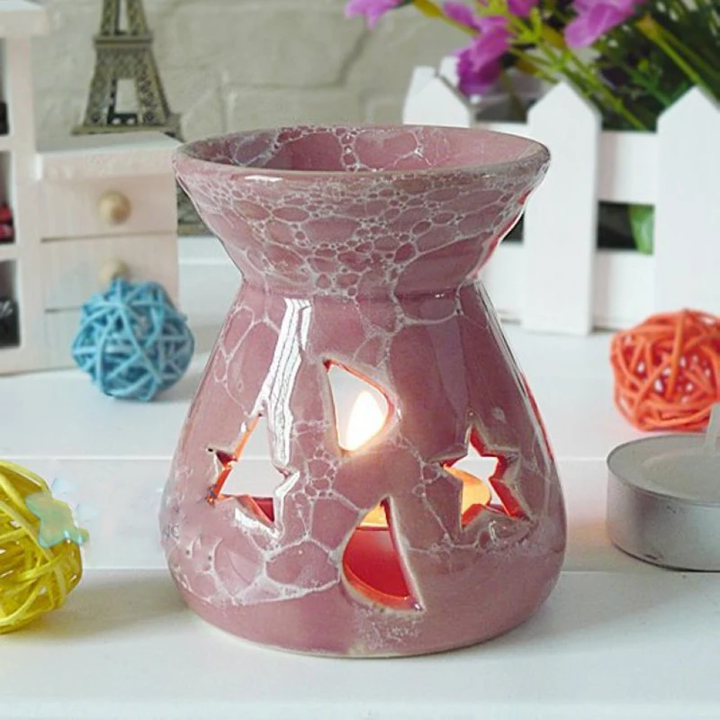 Modern Incense Burner Ceramic Hollow Moon Star Aroma Lamps for Purifying Air / SPA Yoga Censer Decoration Crafts Night Lights
Modern Incense Burner Ceramic Hollow Moon Star Aroma Lamps for Purifying Air / SPA Yoga Censer Decoration Crafts Night Lights