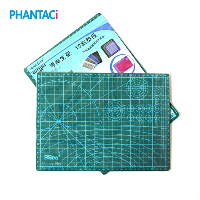 PVC Cutting Mat A4 Durable Self-healing Cut Pad Patchwork Tools Handmade Diy Accessory Cutting Plate Dark Green 30*22cm
PVC Cutting Mat A4 Durable Self-healing Cut Pad Patchwork Tools Handmade Diy Accessory Cutting Plate Dark Green 30*22cm