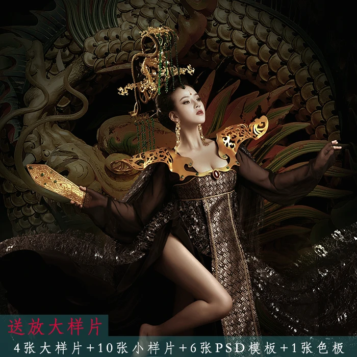 Di Ji Female Emperor Gorgeous Tang Dynasty Domineering Empress Costume for Women Full Set Include Hair Tiaras
Di Ji Female Emperor Gorgeous Tang Dynasty Domineering Empress Costume for Women Full Set Include Hair Tiaras