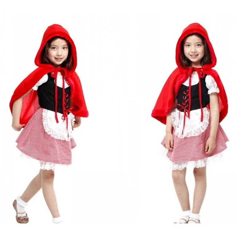 M-XL Girl Little Red Riding Hood Anime Cosplay Fantasia infantile Halloween Costume Children's day Purim Stage performance dress
M-XL Girl Little Red Riding Hood Anime Cosplay Fantasia infantile Halloween Costume Children's day Purim Stage performance dress