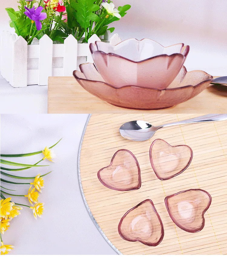 1PC Creative Flower Glass Bowl Pink Transparent Dish Cherry Blossom Bowl Yogurt Fruit Dessert Salad Bowl Tableware Decor OK 0837
1PC Creative Flower Glass Bowl Pink Transparent Dish Cherry Blossom Bowl Yogurt Fruit Dessert Salad Bowl Tableware Decor OK 0837