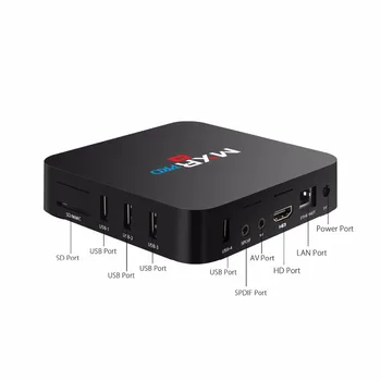 VHXSIN MXR PRO 50 PCS/LOT MXR PRO 4GB DDR3 32GB eMMC Android 8.1 TV Box RK3328 Quad-core Supports 4K
VHXSIN MXR PRO 50 PCS/LOT MXR PRO 4GB DDR3 32GB eMMC Android 8.1 TV Box RK3328 Quad-core Supports 4K