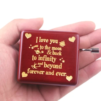 Sinzyo Handmade Wooden You are my sunshine Music Box Wood Carved Mechanism Musical Box Gift For Christmas Valentine's day
Sinzyo Handmade Wooden You are my sunshine Music Box Wood Carved Mechanism Musical Box Gift For Christmas Valentine's day