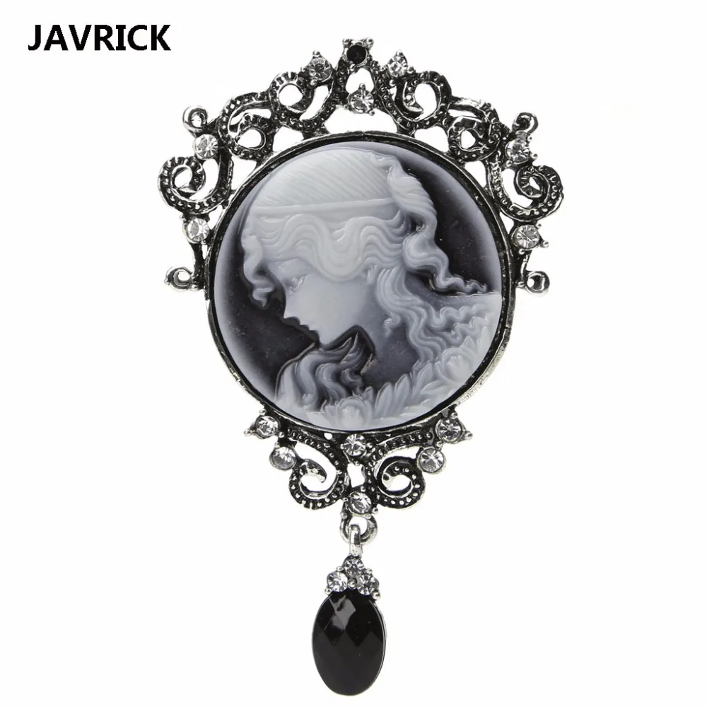 JAVRICK 1 PC Retro Ladies Head Brooch Vintage Design Queen Cameo Brooch Pin #2S00083#
JAVRICK 1 PC Retro Ladies Head Brooch Vintage Design Queen Cameo Brooch Pin #2S00083#