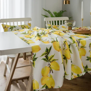 Simanfei Lemon Print Decorative Linen and Cotton waterproof Table Cloth Tablecloth Rectangular Table Cover Home Hotel Textile
Simanfei Lemon Print Decorative Linen and Cotton waterproof Table Cloth Tablecloth Rectangular Table Cover Home Hotel Textile