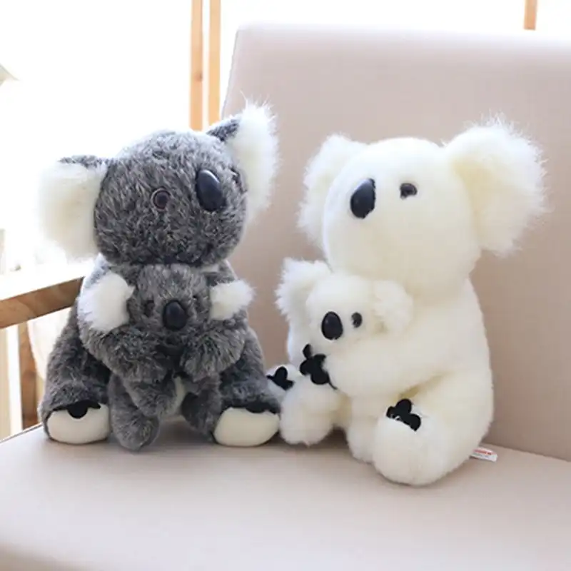 13-17cm cute mothers and sons koala plush toys for childrens