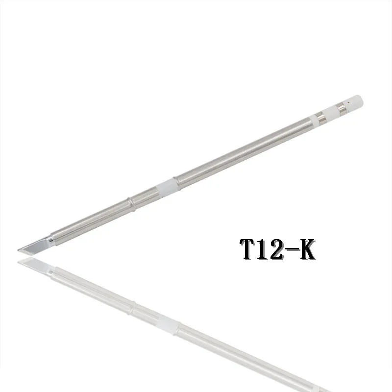 1PC T12-K Soldering Rework Station Iron Tips for HAKKO T12 Handle LED Vibration Switch Temperature Controller FX-951 FX-952
1PC T12-K Soldering Rework Station Iron Tips for HAKKO T12 Handle LED Vibration Switch Temperature Controller FX-951 FX-952