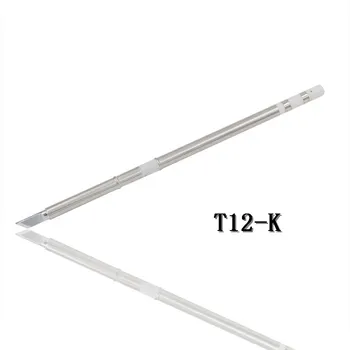 1PC T12-K Soldering Rework Station Iron Tips for HAKKO T12 Handle LED Vibration Switch Temperature Controller FX-951 FX-952
1PC T12-K Soldering Rework Station Iron Tips for HAKKO T12 Handle LED Vibration Switch Temperature Controller FX-951 FX-952