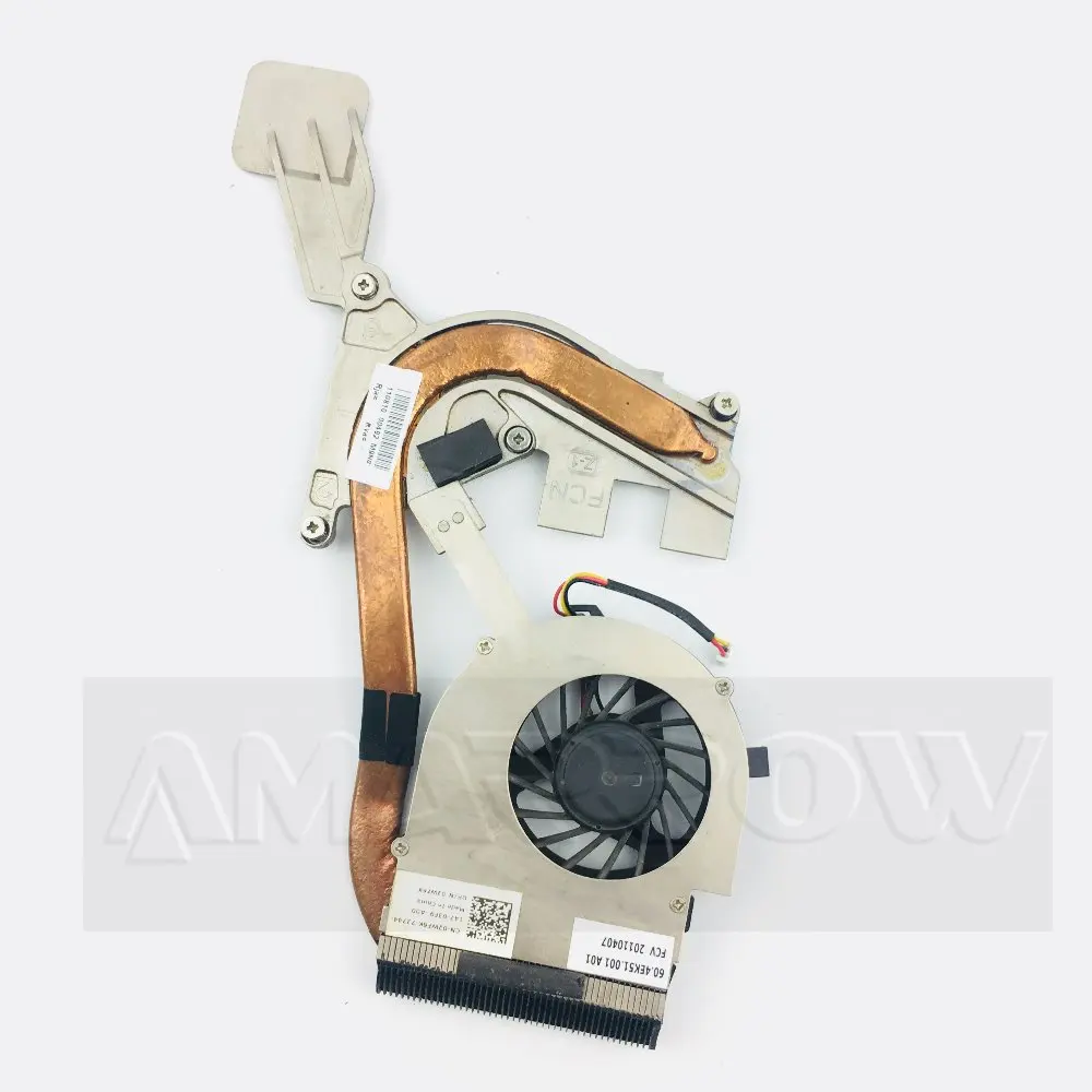 Original For DELL laptop heatsink cooling fan cpu cooler N4030 CPU heatsink Fan+brass radiator Discrete graphics
Original For DELL laptop heatsink cooling fan cpu cooler N4030 CPU heatsink Fan+brass radiator Discrete graphics