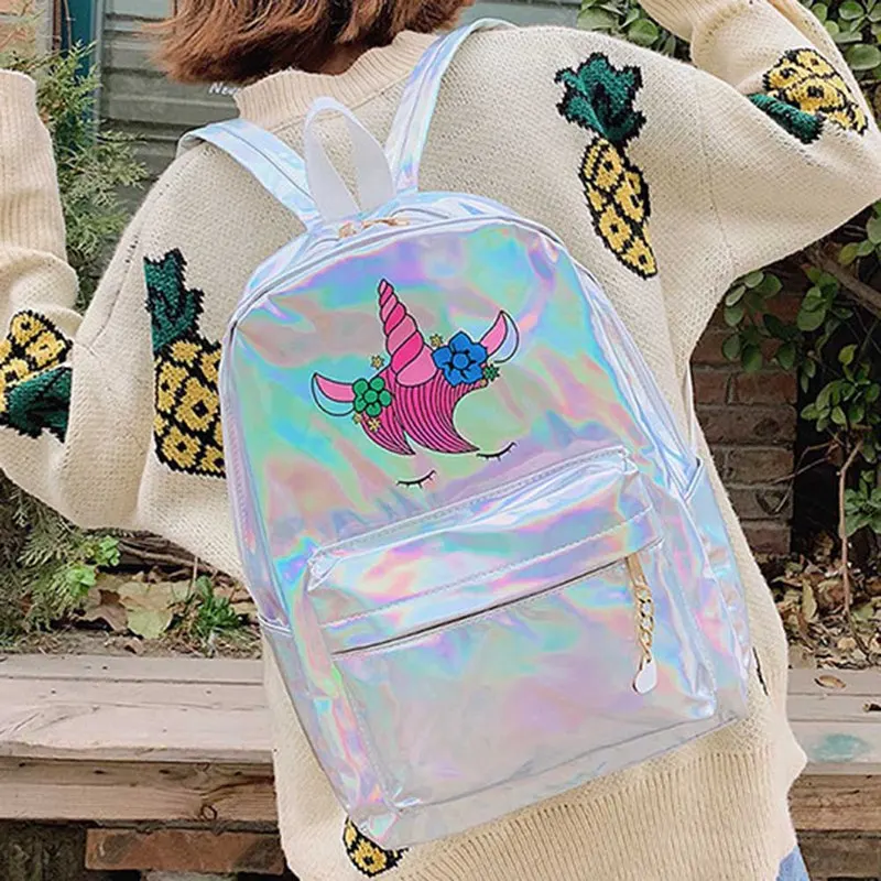 Fashion Leather Unicorn Backpack For Women Girls Clear Mermaid Sequins Travel Bag Teenager Student Schoolbag
Fashion Leather Unicorn Backpack For Women Girls Clear Mermaid Sequins Travel Bag Teenager Student Schoolbag