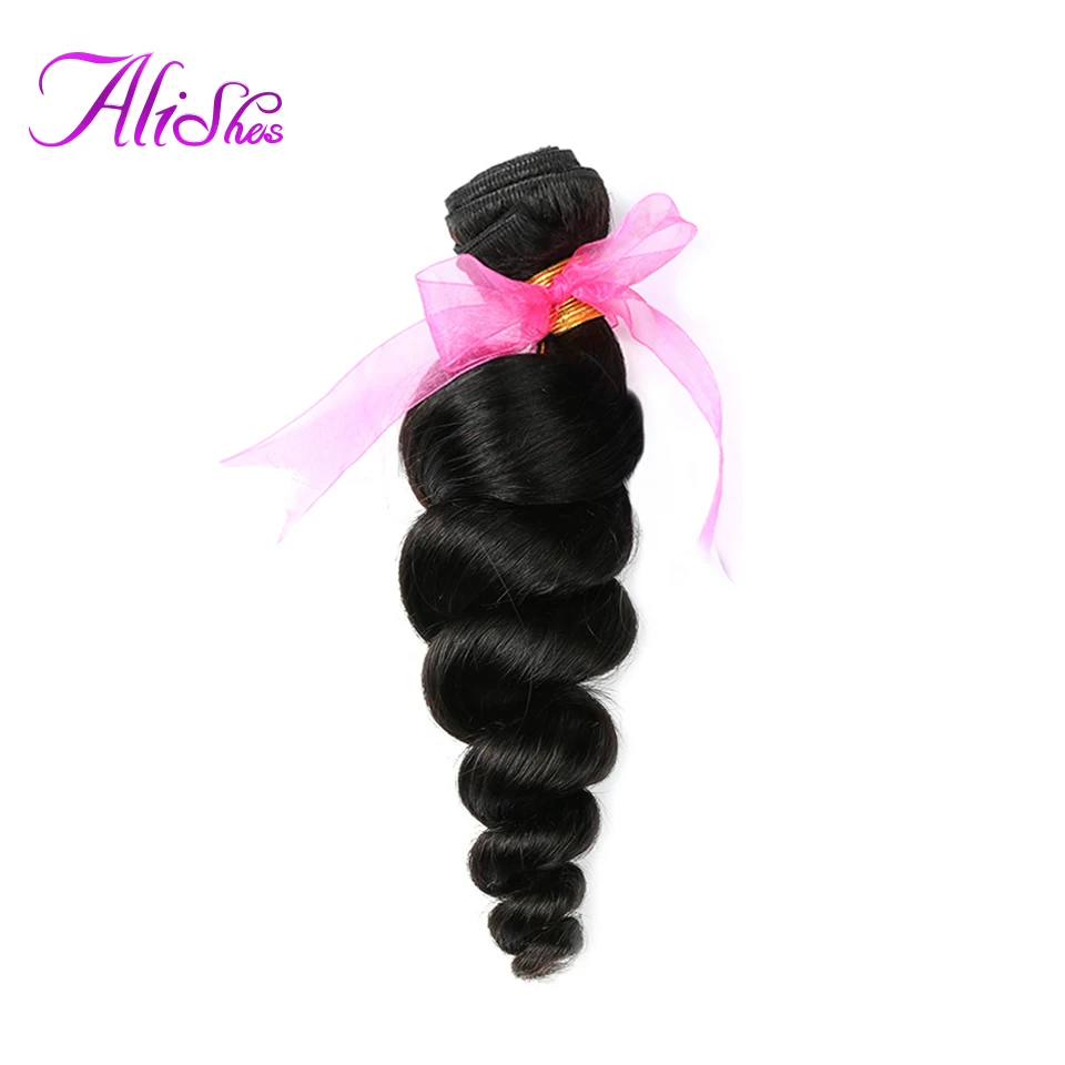 Alishes Hair Brazilian Loose Wave Bundles 10-26 Inch Human Hair Weave Bundles 1/3/4 PCS 100g Natural Color Remy Hair Weaving
Alishes Hair Brazilian Loose Wave Bundles 10-26 Inch Human Hair Weave Bundles 1/3/4 PCS 100g Natural Color Remy Hair Weaving