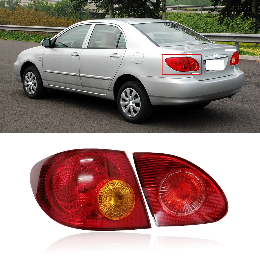 CAPQX 1PCS For Toyota Corolla 2007 2008 2009 Rear Light Tail Light Brake Taillight Stop light Parking Lamp taillamp
CAPQX 1PCS For Toyota Corolla 2007 2008 2009 Rear Light Tail Light Brake Taillight Stop light Parking Lamp taillamp