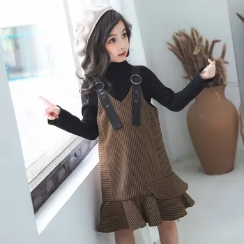 New Fashion Girls Clothing Set Top + Dress 2pcs For Baby Girls Clothes Children Suits Kids Autumn Knitted Outerwear
New Fashion Girls Clothing Set Top + Dress 2pcs For Baby Girls Clothes Children Suits Kids Autumn Knitted Outerwear