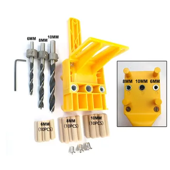 Handheld Woodworking Dowel Jig Metal Sleeve Straight Hole Locator for Furniture Punching TB Sale
Handheld Woodworking Dowel Jig Metal Sleeve Straight Hole Locator for Furniture Punching TB Sale