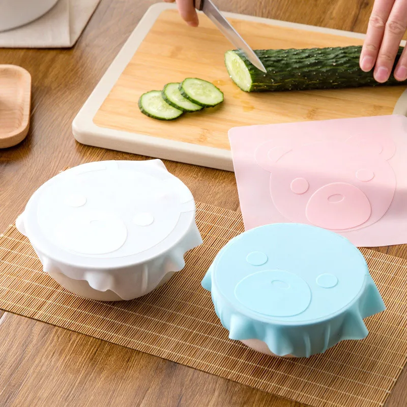 Reusable Silicone Wrap Stretch Lid Grip Food Fresh Keeping Film Sealer Cover Microwave Oven Heating Cover 18cmx18cm
Reusable Silicone Wrap Stretch Lid Grip Food Fresh Keeping Film Sealer Cover Microwave Oven Heating Cover 18cmx18cm