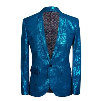 New blue slimline men's spring coat casual suit men's evening dress host party celebration suit
New blue slimline men's spring coat casual suit men's evening dress host party celebration suit